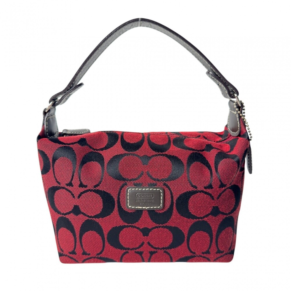 Coach COACH Handbag Pouch Signature Accessory for Wom… - Gem